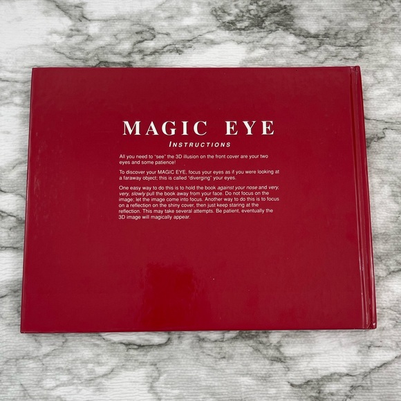 Magic Eye - A New Way of alooking st the World - 3D Illusion Illustration Book - Picture 2 of 6